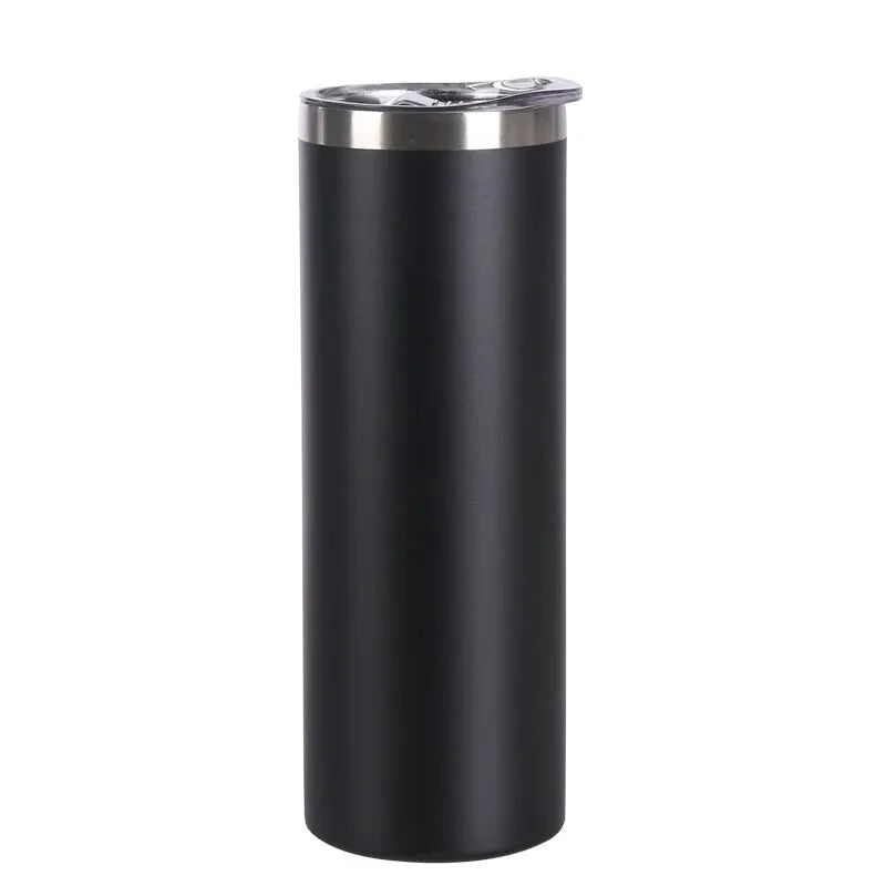 600ML Stainless Steel Vacuum Insulated Tumbler with Lid - Reusable 20oz BPA-Free Travel Mug