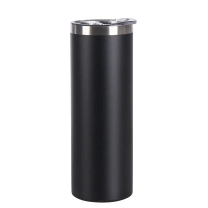 600ML Stainless Steel Vacuum Insulated Tumbler with Lid - Reusable 20oz BPA-Free Travel Mug