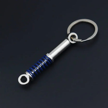 Creative Metal Car Keychain — Zinc Alloy Turbo, Gearbox & Brake Disc Pendant for Men’s Birthday or Dad Gift