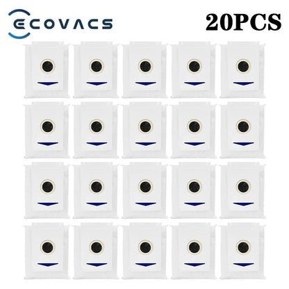 Ecovacs Deebot T30 Pro Omni / YEEDI M12 Pro+ Parts – Roller Brush, Side Brush, HEPA Filter, Dust Bag, Mop Cloth & Bracket