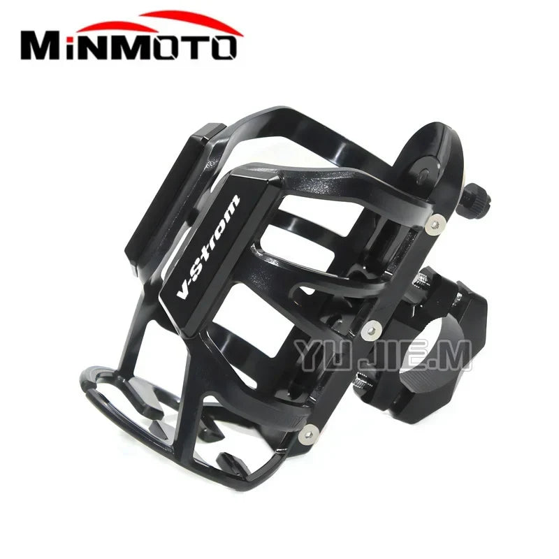 Motorcycle Drink Cup Holder for V-Strom DL 250/650/800/1000/1050XT – Water Bottle Beverage Mount Accessory for Bikes