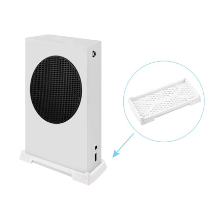 Xbox Series S Vertical Stand with Cooling Vents – Console Holder & Cooling Base