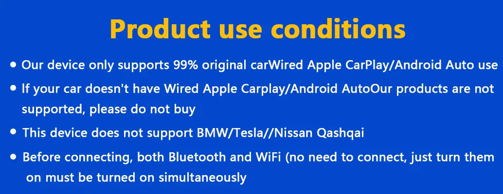 2-in-1 Wired to Wireless CarPlay & Android Auto Adapter – 5GHz WiFi Mini Dongle for 99% of Cars with Original Wired Systems
