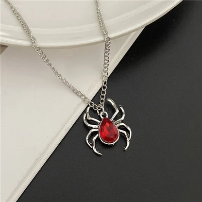 Punk Gothic Big Cross Pendant Necklace – Irregular Clavicle Chain Aesthetic Jewelry for Women & Men