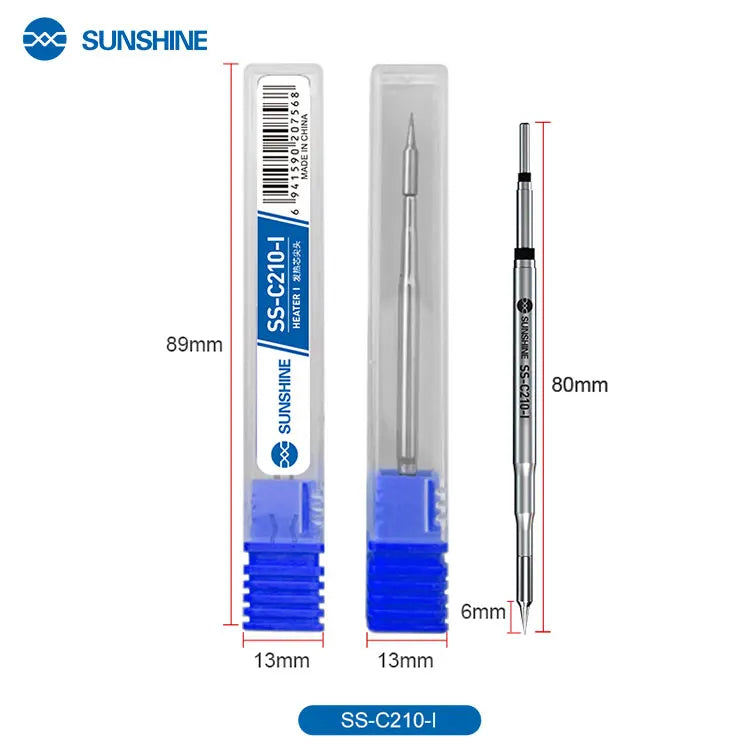 RELIFE Super Fine Soldering Tips C210 C245 C115 – Professional Iron Tips for GVM T210 T115 Stations