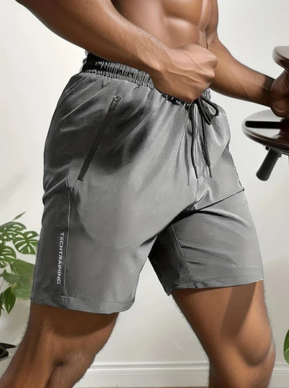 Men’s Summer Sports Shorts – Quick-Dry Breathable Gym, Running & Cycling Bottoms with Drawstring Waist, Casual Workout Outfit