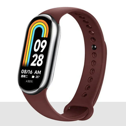 Silicone Sport Strap for Xiaomi Mi Band 8 NFC – Replacement Smartwatch Bracelet