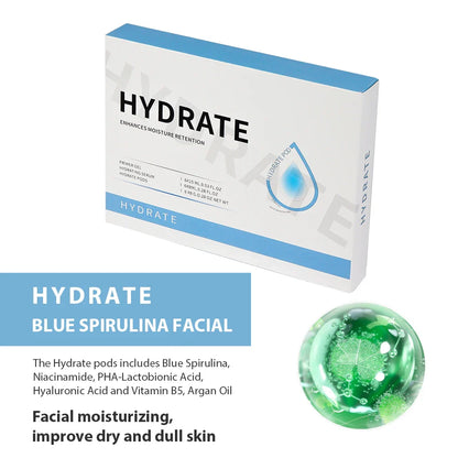 Glam Pod CO2 Capsules for Aqua Facial Machine – Bubble Skin Care Revive Pods for Beauty Treatment