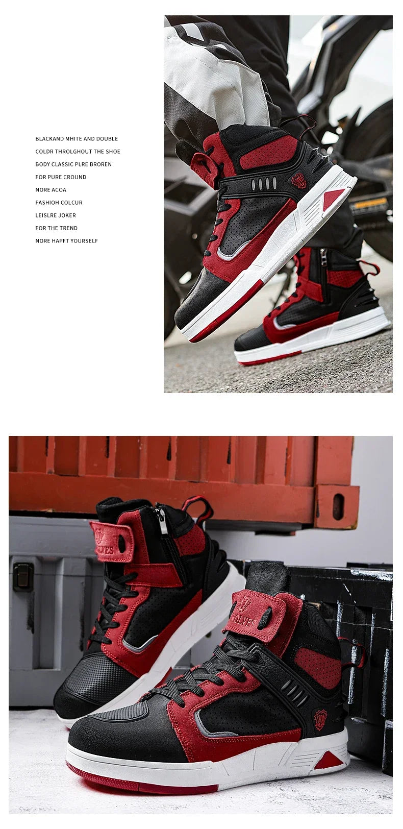 2024 Motorcycle Boots for Men & Women - Breathable Motorbike Riding Shoes, Biker Boots, Motorboats Motorcycle Shoes Bota