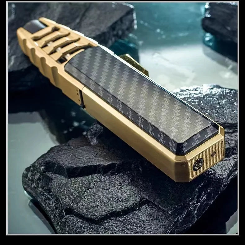 New JOBON Windproof Pen Jet Butane Lighter — Metal Airbrush Torch for Cigar, BBQ & Kitchen