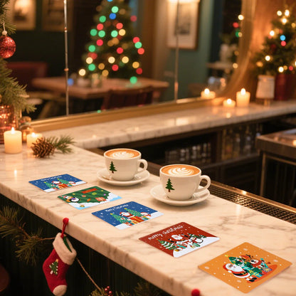 Christmas Scratch Cards 2025 — DIY Merry Xmas Decorations & Surprise Gifts for Home, Navidad & New Year 2026