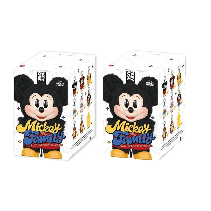 Disney Mickey Family Keychain Blind Box – Cute Minnie, Daisy & Dale Pendant Toys for Kids