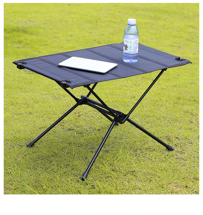 WESTTUNE Lightweight Camping Folding Table – Roll-Up 1680D Oxford & Aluminum Alloy for Outdoor Picnic & Travel