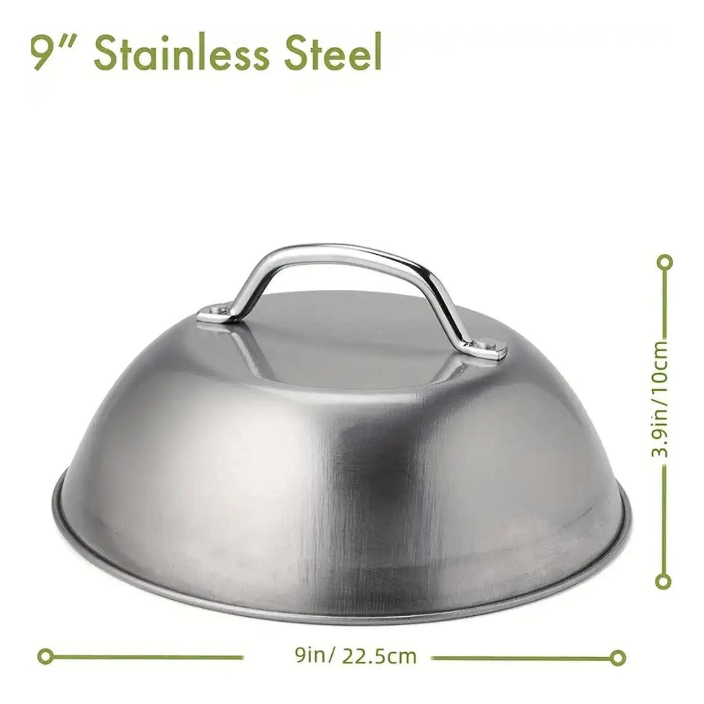 9-inch Stainless Steel Oven Squeegee Cover: Ideal BBQ Accessory for Outdoor Activities