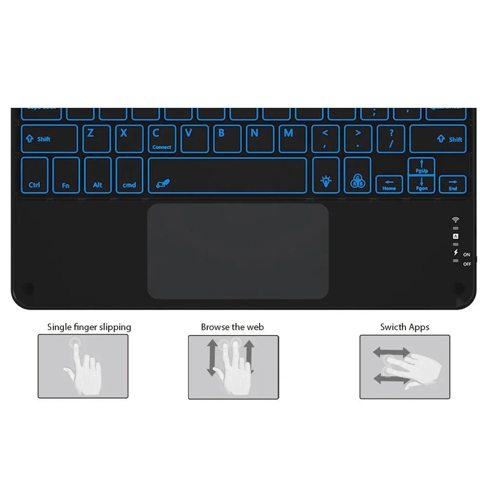 Lenovo Idea Tab 11" TB336FU/ZU Case with Wireless Bluetooth Removable Keyboard Cover