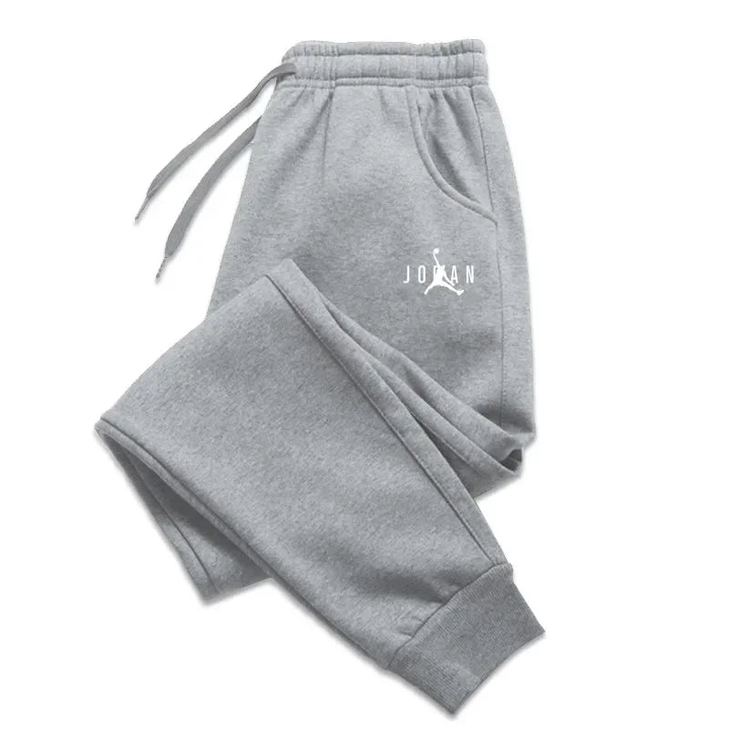 Autumn Winter Men's Joggers – Drawstring Casual Fleece Sweatpants, Workout, Running, Gym Fitness Sports Trousers