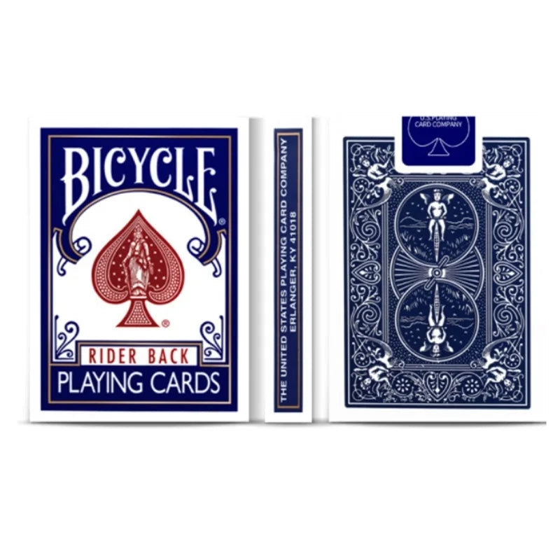 Bicycle Rider Back Playing Cards Deck 808 – Sealed USPCC Poker Cards for Magic Tricks & Stage Performances