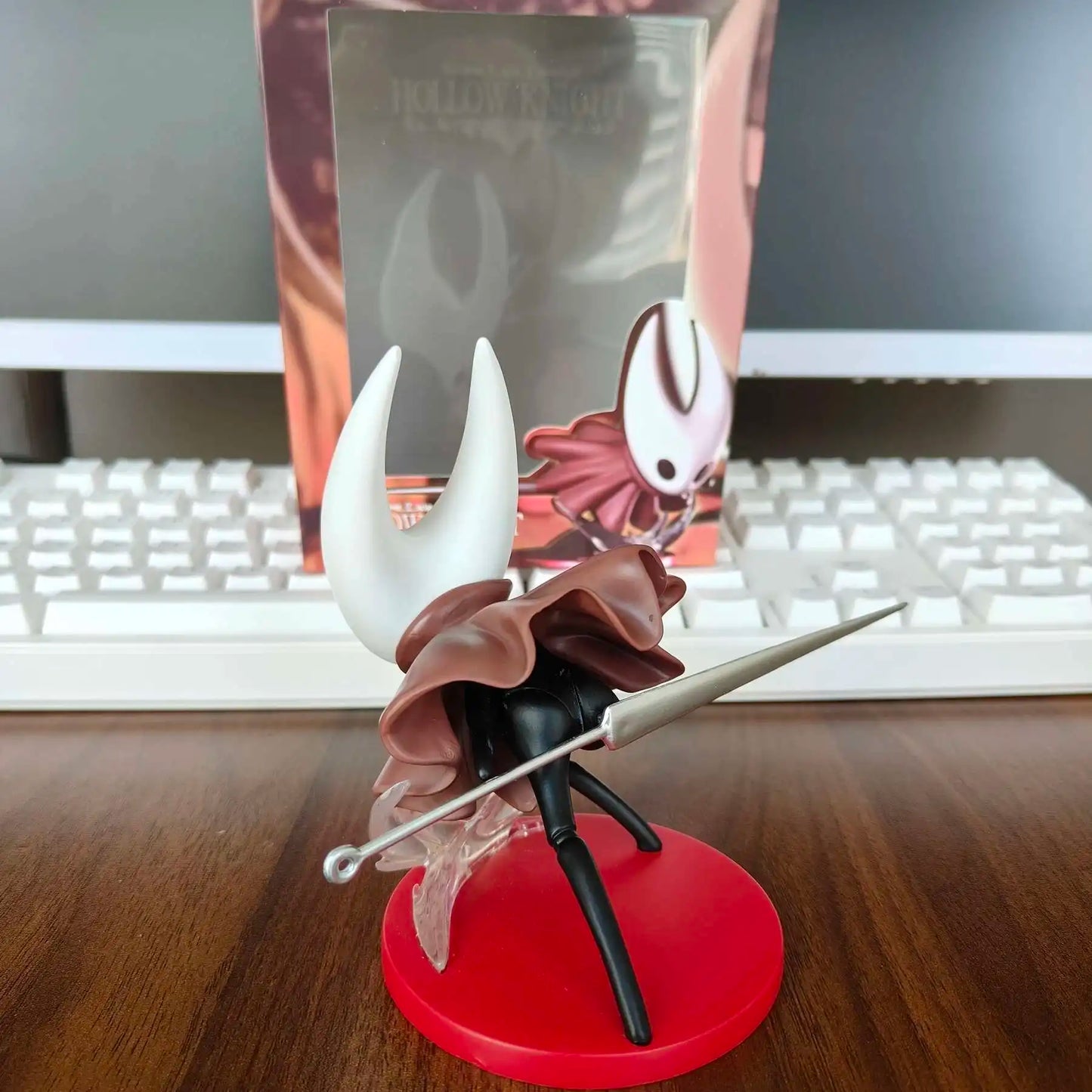 Anime Hollow Knight Figures #2195 Knight & #2196 Hornet – 11cm Action Toy Collectible Gift