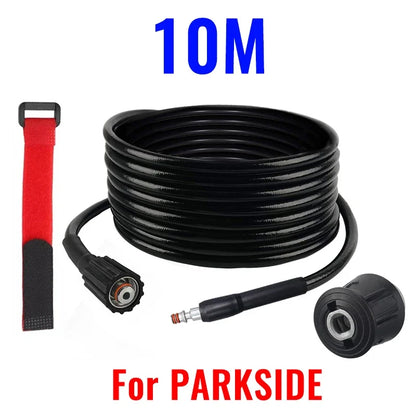 High Pressure Hose for Parkside Pressure Washer - Replacement Water Hose for Car Wash & Cleaning