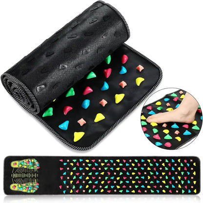 Finger Pressure Board Foot Massage Pad – Acupoint Mat for Nerve Relief & Muscle Relaxation