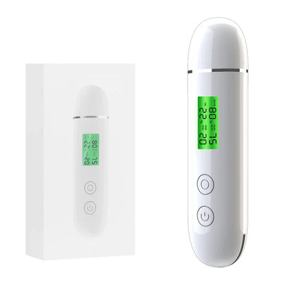 LCD Digital Skin Analyzer Pen — Face Tester for Moisture, Oil & Skin Health with Fluorescent Display