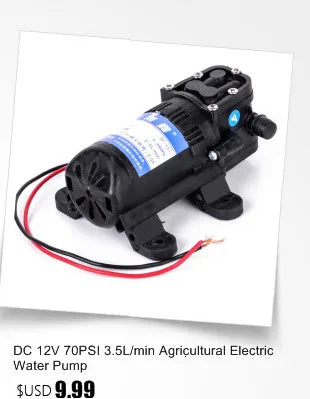 Kamoer DC 12V/24V Dosing Pump - Peristaltic Pump with Connector for Arduino, Aquarium, Lab & DIY Liquid Applications