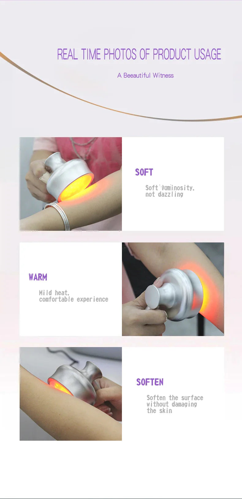 Electric Light Wave Melanin & Pigment Treatment Device – Professional Breast and Skin Care Instrument