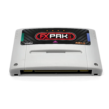 FXPAK Pro SD2 Rev X SNES Game Cartridge – 3000-in-1 16-Bit Retro Console Card for JP/EU/US with SA1 & DSP RPG Support