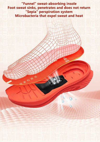ONEMIX 2024 New Sneakers – Heavyweight Buffer Running Shoes for Men, Non-Slip, Breathable, Lightweight Outdoor Sport Shoes