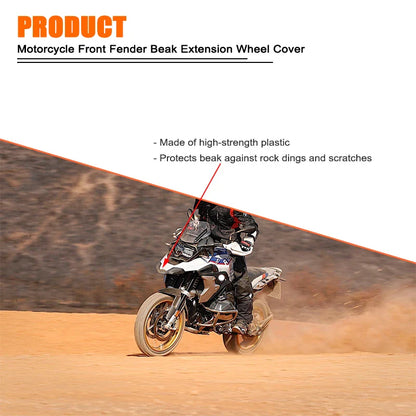Front Beak Fairing Extension for BMW R1250GS R1200GS LC R 1200 GS R 1250 GS 2018-2023 2021 2022, Motorcycle Wheel Extender Cover