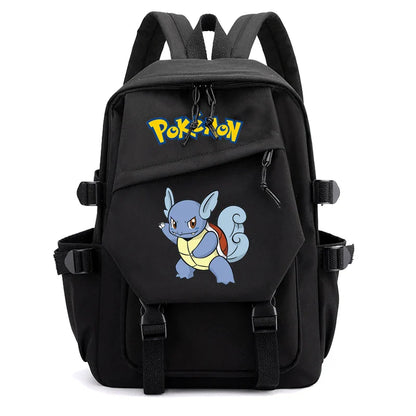 Pokemon Waterproof Women’s Backpack – Pikachu, Gengar, Snorlax Schoolbag for Girls & Students