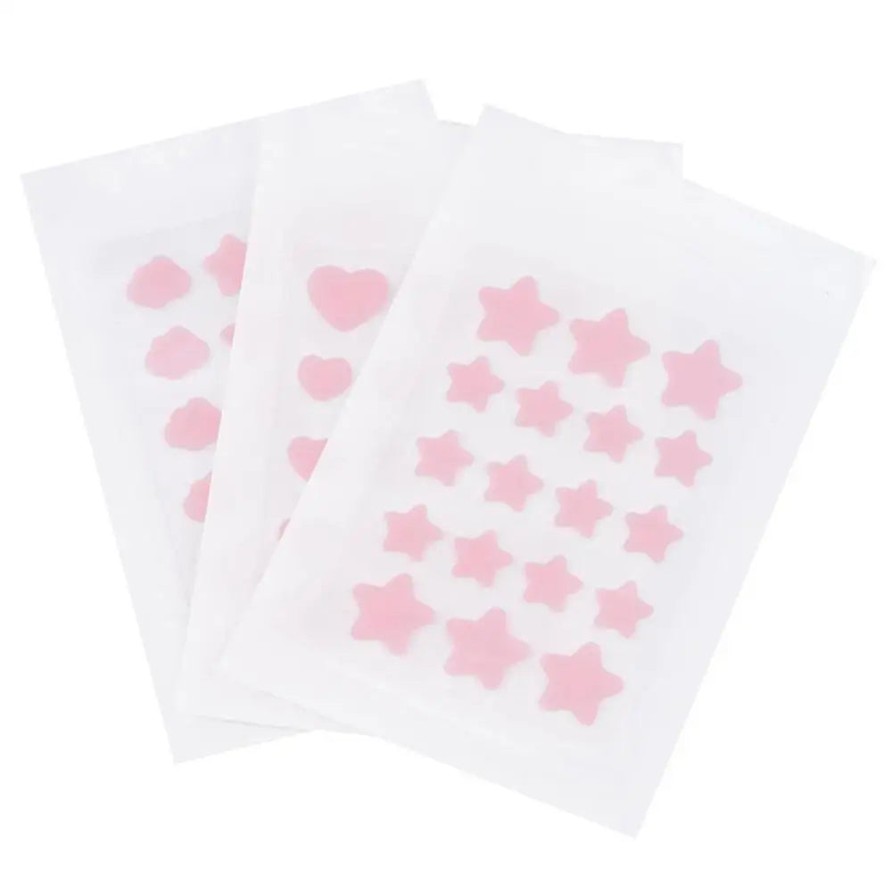 72pcs Invisible Anti-Acne Pimple Patches – Hydrocolloid Waterproof Spot & Mark Repair Stickers
