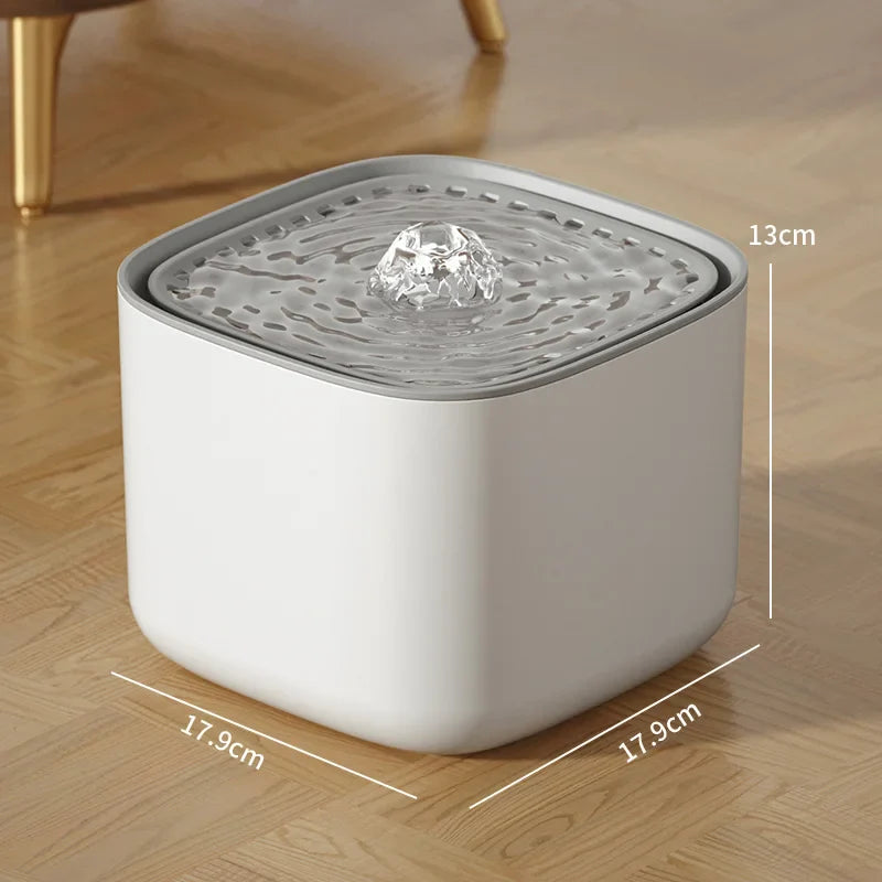 3L USB Cat Water Fountain – Automatic Filtered Water Dispenser for Cats