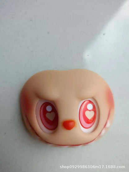 Hot Sell Labubu Plush Doll Accessories – PVC Face Changing Parts, Hands & Feet Replacement DIY Gifts