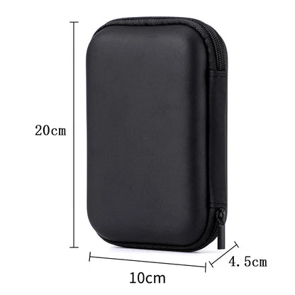 Trimui Smart Pro Hard Carrying Case with 9H Tempered Glass Screen Protector – Protective Bag for Handheld Game Console