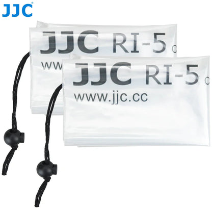 JJC 2-Pack DSLR Camera Rain Cover – Waterproof Protective Cover for Nikon, Canon, Sony & More with Lens Up to 18"