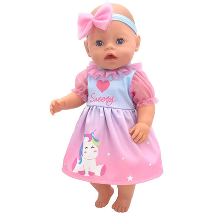 18-Inch American Girl Doll Clothes – Coat, Tights & Pants Outfit for Newborn & Baby Dolls