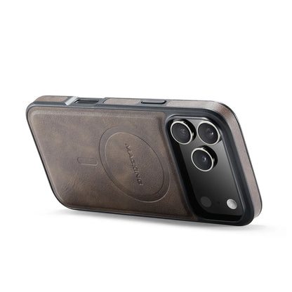 Leather MagSafe Phone Case - Magnetic Charging Shockproof Cover for iPhone 17 Air, 16, 15, 14, 13 & 12 Series