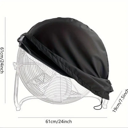 Heavy-Duty Outdoor Fan Cover – Waterproof UV-Resistant Oxford Fabric Dustproof Universal Industrial Protector