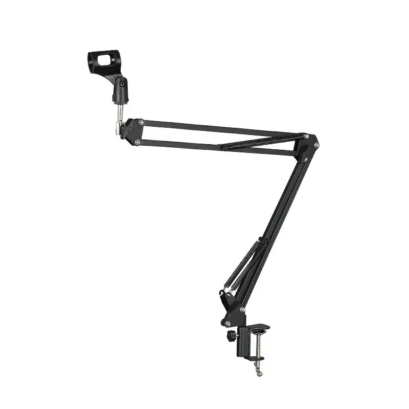 Adjustable Microphone Suspension Boom Arm Stand – Compatible with K669, K670, K658, K678, K690, Compact Mic Stand for Broadcasting