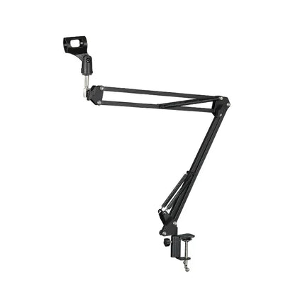 Adjustable Microphone Suspension Boom Arm Stand – Compatible with K669, K670, K658, K678, K690, Compact Mic Stand for Broadcasting