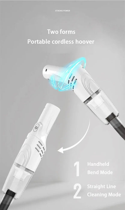 8W Handheld Dust Mite Cleaner – Wireless Vacuum with Powerful Suction for Bed, Pillow, Sofa & Carpet Cleaning