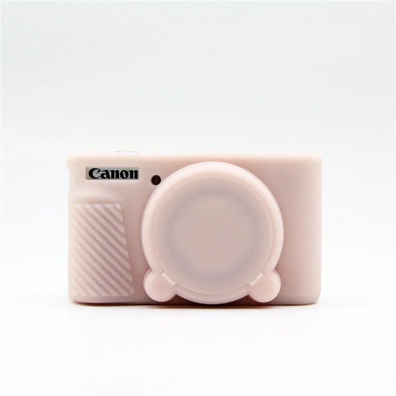 Canon PowerShot SX730 SX740 Silicone Camera Case - Soft Rubber Protective Skin Cover Bag for SX740HS Digital Camera