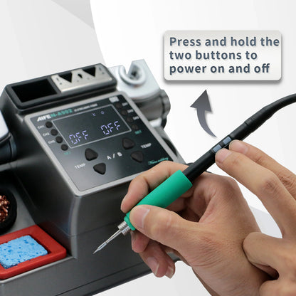 AIFEN A902 Soldering Station – Double Station C115, C210, C245 for Cell-Phone PCB & IC Repair Soldering Tools