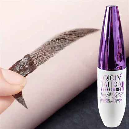 Long-Lasting 3-Day Tattoo Eyebrow Gel Cream – Easy Peel-Off, Smudge-Proof, Sweat-Resistant Waterproof Cosmetic