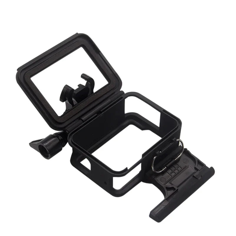 GoPro Hero 5/6/7 Protective Frame Case Housing – Durable Action Camera Shell Cover for GoPro Hero 5 Black Accessories