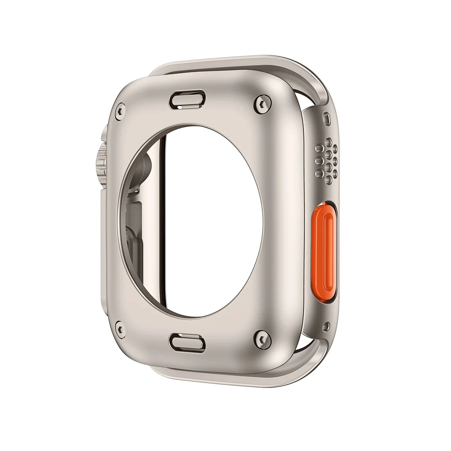 Hard PC Front & Back Screen Protector Case for Apple Watch Series 4-9 & SE/Ultra – 40mm-45mm iWatch Cover