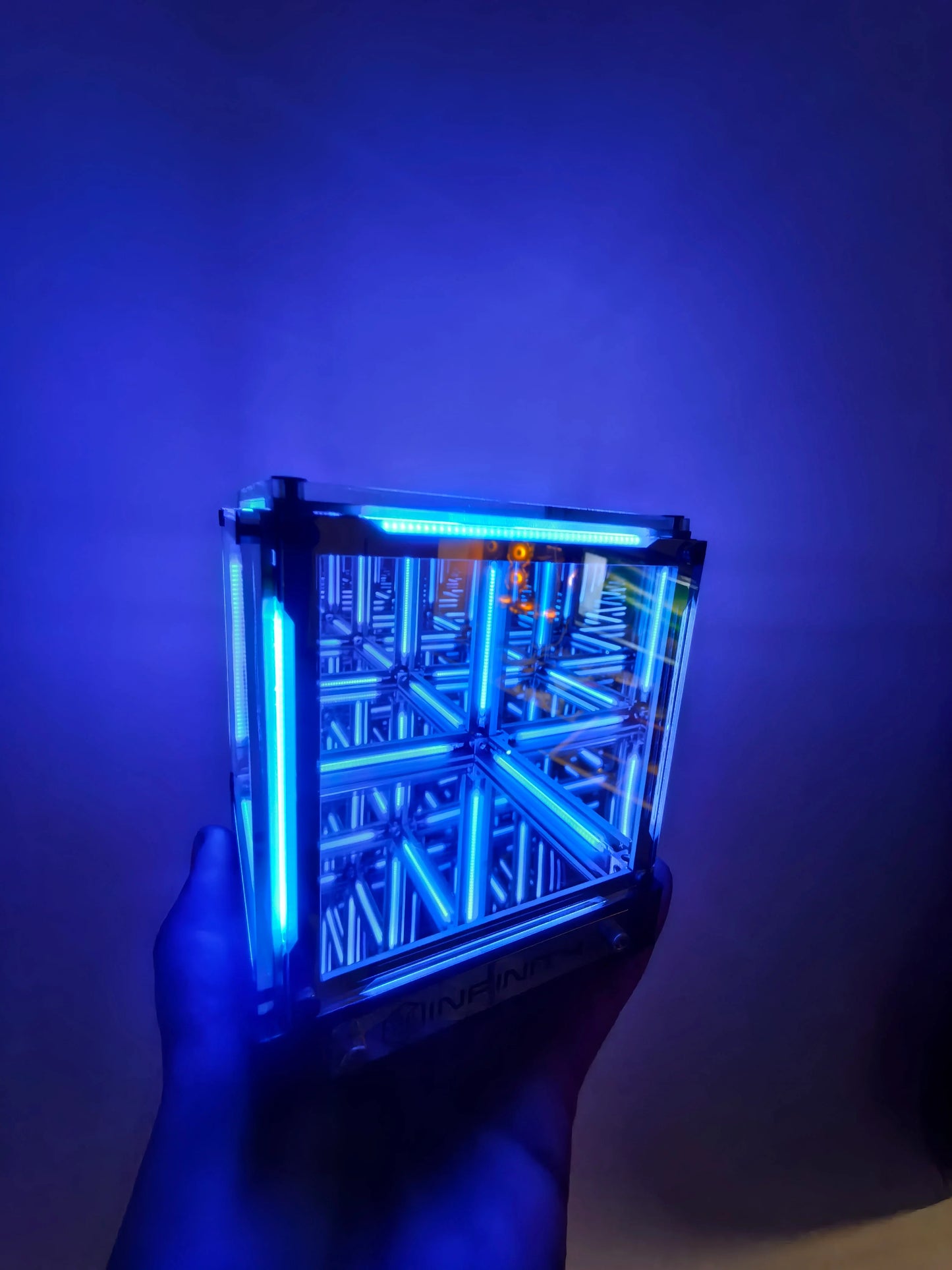 Car Custom Ambient Atmosphere Light – 4D Space Super Cube LED Car Night Light Decoration Accessory