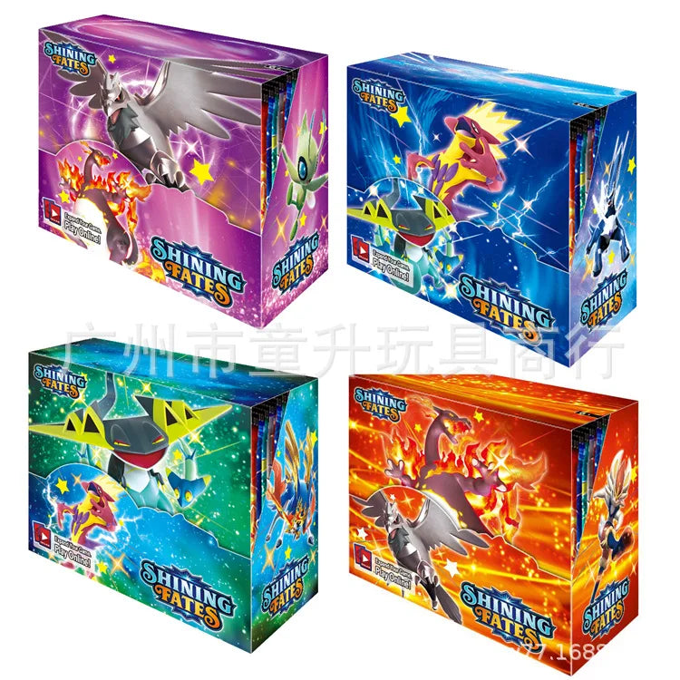 360-Piece Pokémon Card Set – Prismatic Evolutions Scarlet & Violet, 151 Surging Sparks Paldean Fates English Booster Battle Cards