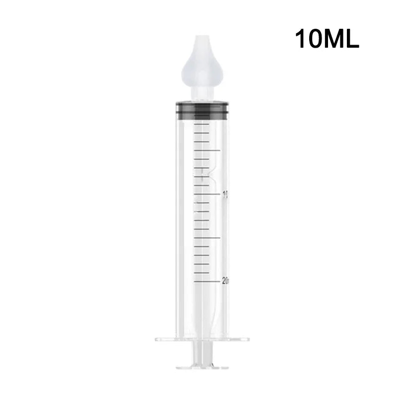 10ML/20ML Baby Nasal Aspirator Syringe – Gentle Nose Cleaner & Nasal Washer for Children with Rhinitis
